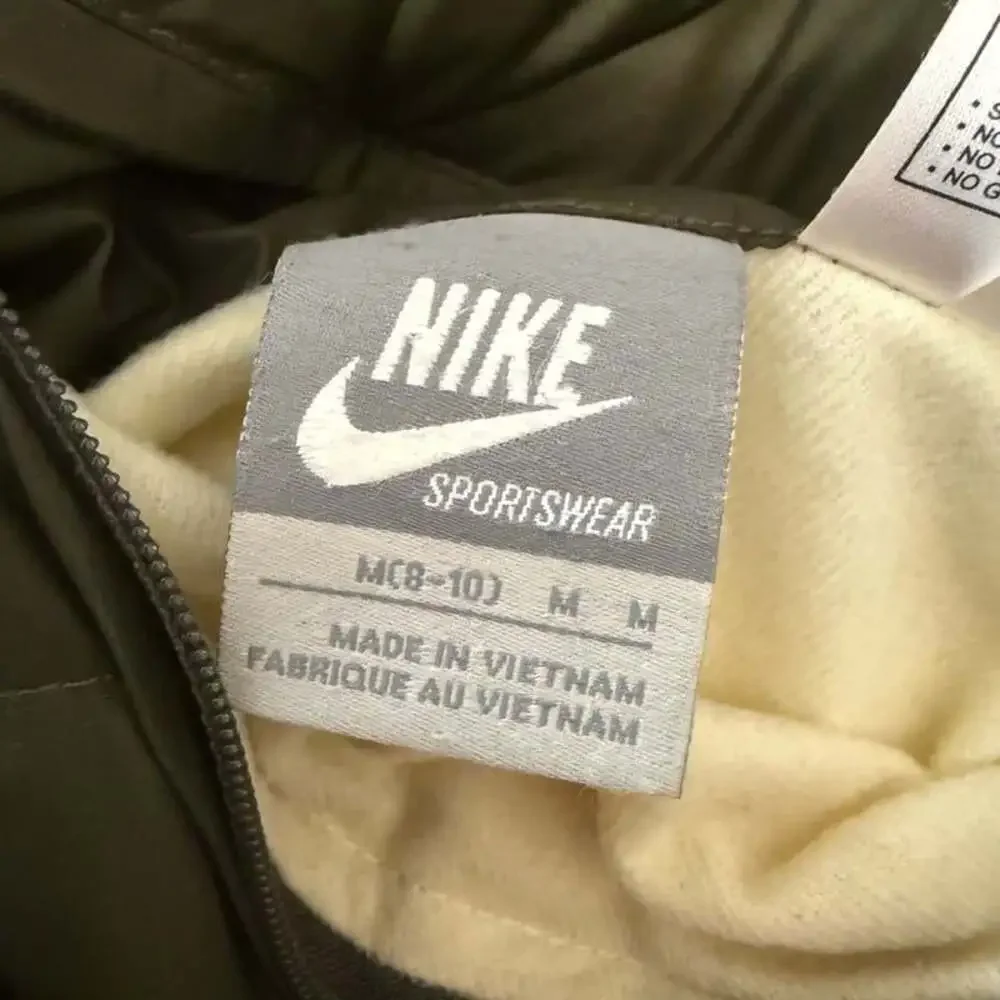 Nike Women's Therma-FIT Duck Down Classic‎ Puffer Green Vest